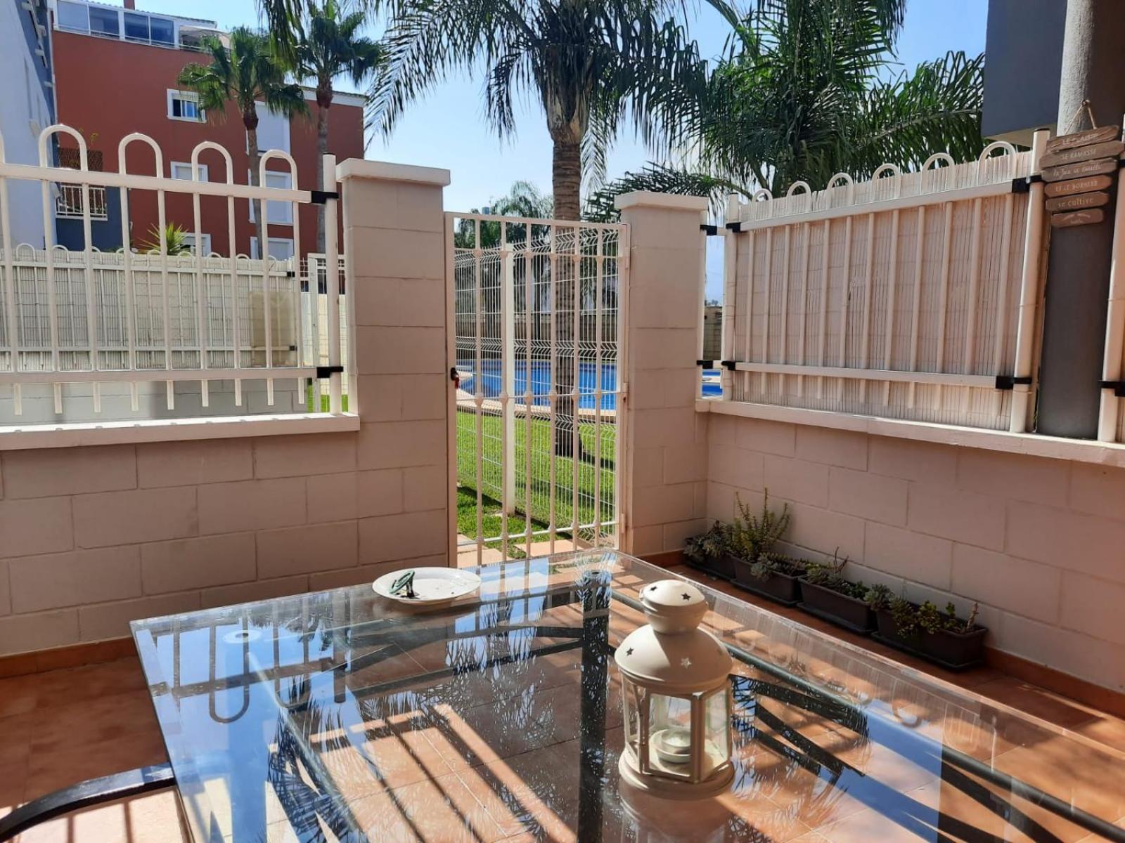 Casa Gloria Con Gran Terraza Y Acceso Directo A Piscina Apartman Denia Kültér fotó